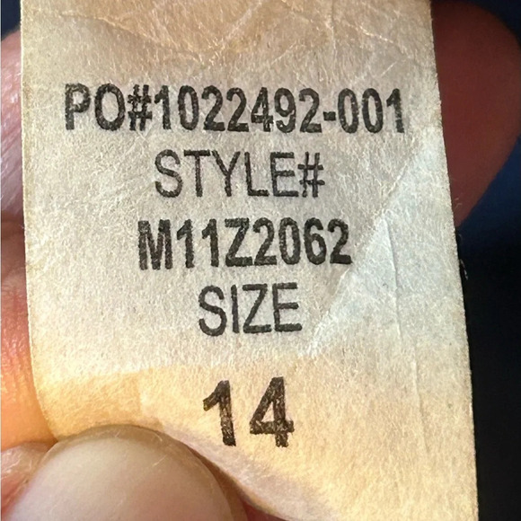 NWT NYDJ Not Your Daughters Jeans Size 14 Navy Basic Legging Pants - Picture 6 of 9